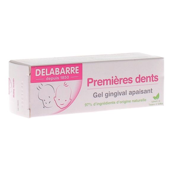 Gel gingival premi&egrave;res dents Delabarre - tube de 20 g