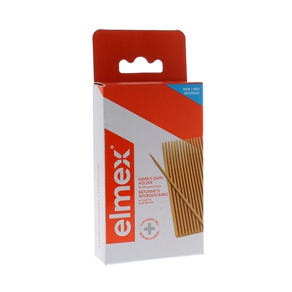 B&acirc;tonnets interdentaires Elmex - 3 boites de 32 b&acirc;tonnets