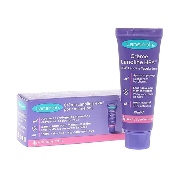 HPA Lanoline cr&egrave;me Lansinoh - tube de 10 ml