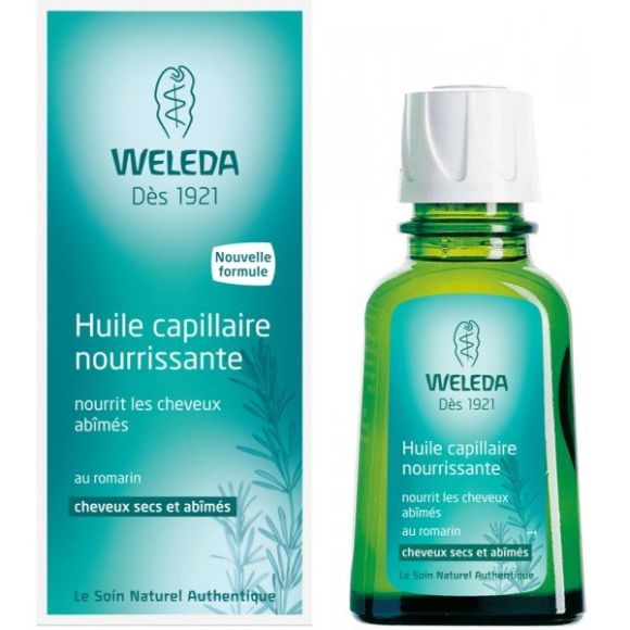 Huile capillaire nourrissante Weleda - flacon de 50 ml