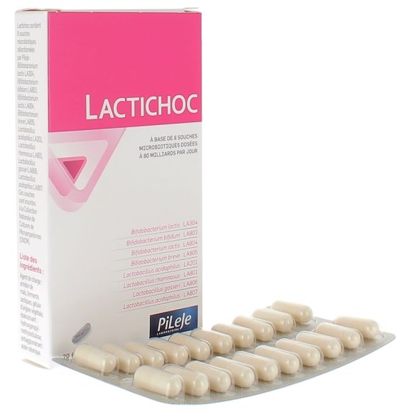 Lactichoc Pileje - boite de 20 g&eacute;lules