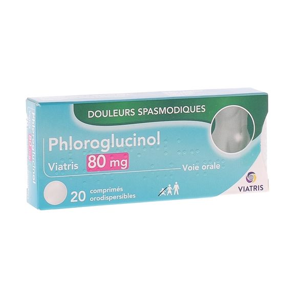 Phloroglucinol Mylan Conseil 80 mg - 20 comprim&eacute;s orodispersibles