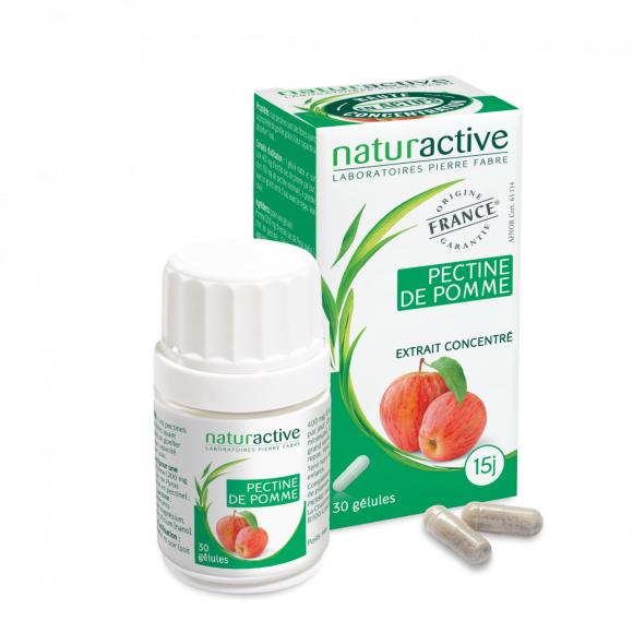 Elusanes Pectine de pomme Naturactive - bo&icirc;te de 30 g&eacute;lules