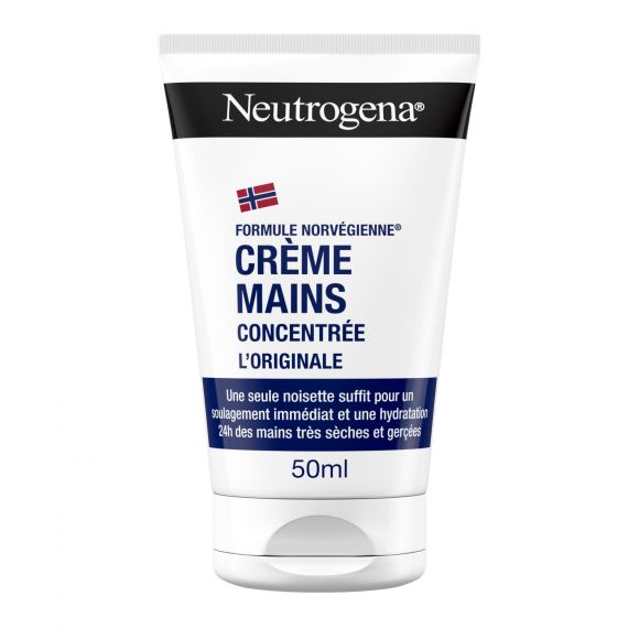 Cr&egrave;me mains hydratante concentr&eacute;e Neutrogena - tube de 50 ml