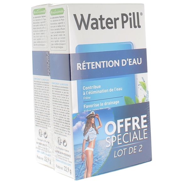 Water pill r&eacute;tention d'eau Nutreov - Offre sp&eacute;ciale  lot de 2 boites de 30 comprim&eacute;s