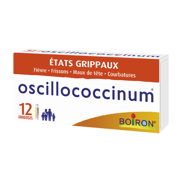 Oscillococcinum &eacute;tats grippaux Boiron - boite de 12 unidoses