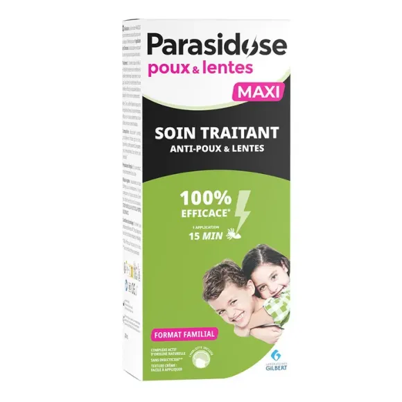 Soin traitant anti-poux et lentes Parasidose - tube de 200 ml