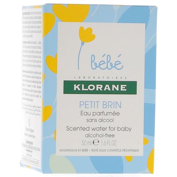 Petit brin eau parfum&eacute;e Klorane B&eacute;b&eacute; - Flacon de 50 ml