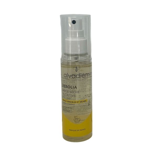 Huile s&egrave;che nutritive Alvadiem - spray de 100ml