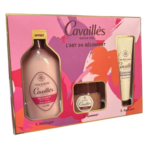 Coffret l'art du r&eacute;confort Rog&eacute; Cavaill&egrave;s - coffret de 3 produits