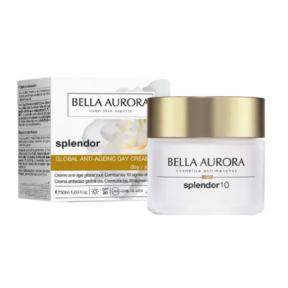 Splendor cr&egrave;me anti-&acirc;ge globale jour SPF20 Bella Aurora - pot de 50ml 