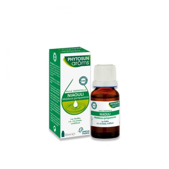 Huile essentielle de Niaouli bio Phytosun Ar&ocirc;ms - flacon de 10 ml