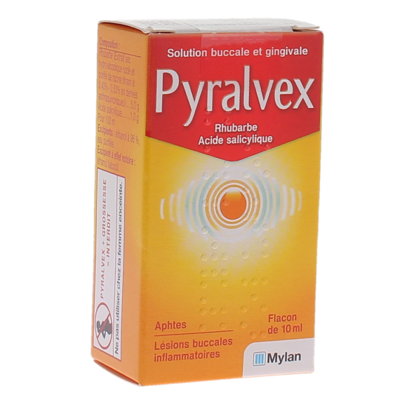 Pyralvex solution buccale et gingivale - flacon de 10 ml