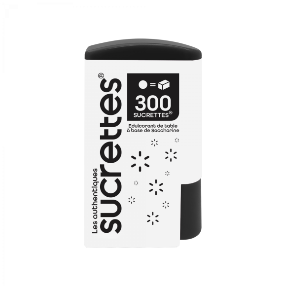 Les sucrettes authentiques 12,5 mg de saccharine - 300 sucrettes