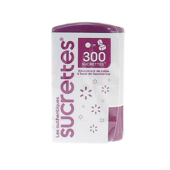 Les sucrettes authentiques 25 mg de saccharine - bo&icirc;te de 300 sucrettes