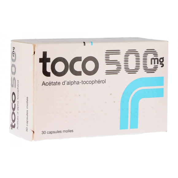 Toco 500mg capsule molle - bo&icirc;te de 30 capsules
