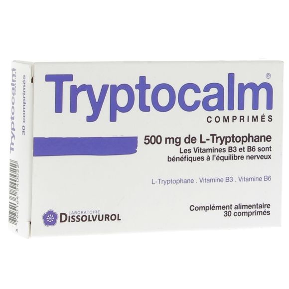 Tryptocalm 500 mg comprim&eacute; - boite de 30 comprim&eacute;s