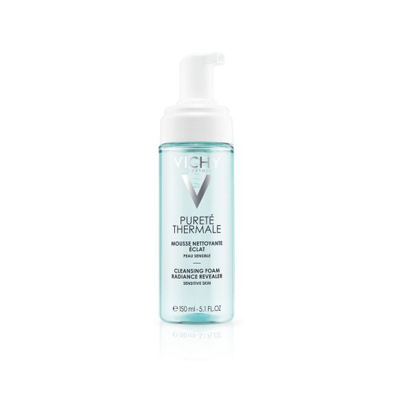 Puret&eacute; thermale mousse nettoyante &eacute;clat Vichy - flacon de 150 ml