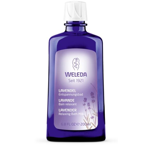 Bain relaxant &agrave; la lavande Weleda - flacon de 200 ml