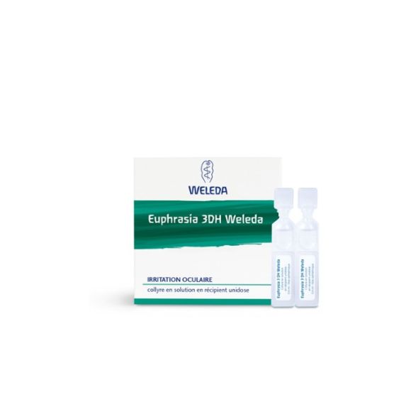 Euphrasia 3 DH Weleda collyre en solution en r&eacute;cipient unidose - boite de 10 unidoses