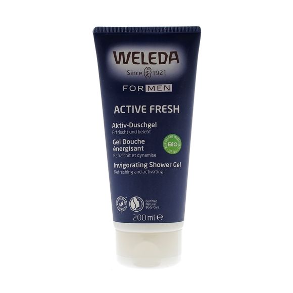 Gel douche &eacute;nergisant Weleda homme - tube de 200 ml